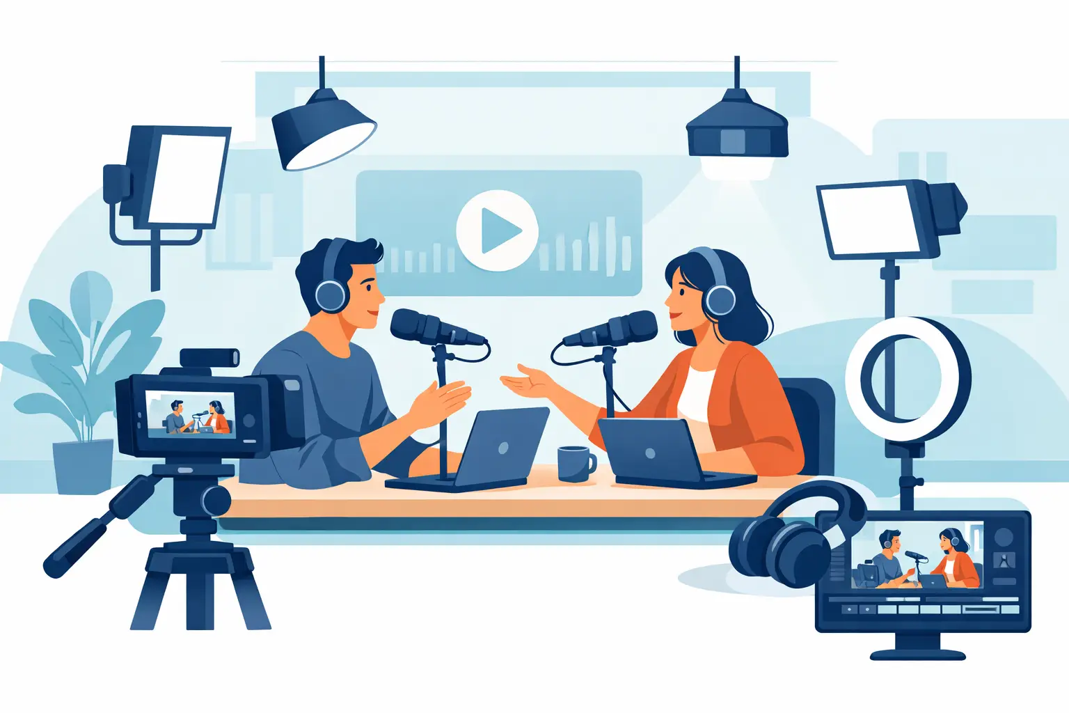 Choosing a Podcast Video Recording Studio