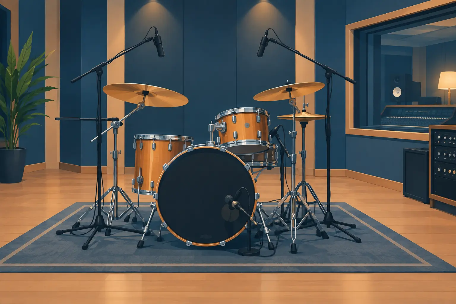 Drum Recording Studio Hire That Gets the Take