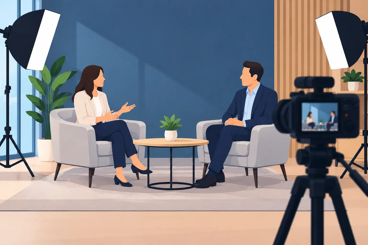 How an Interview Filming Studio Shapes Better Talks