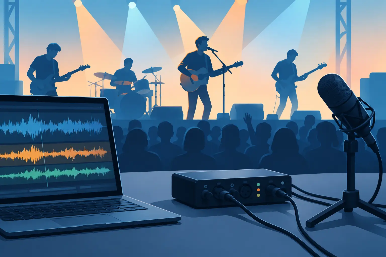 Live Sound Recording That Feels Like a Performance